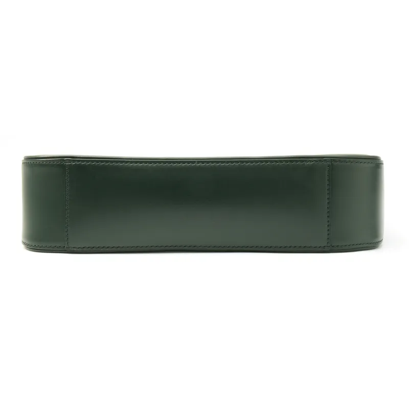 SAINT LAURENT LE5A7 Smooth Leather Hobo Bag Shoulder Bag Hobo Bag Handbag Shoulder Bag Women's Dark Ink Green-3