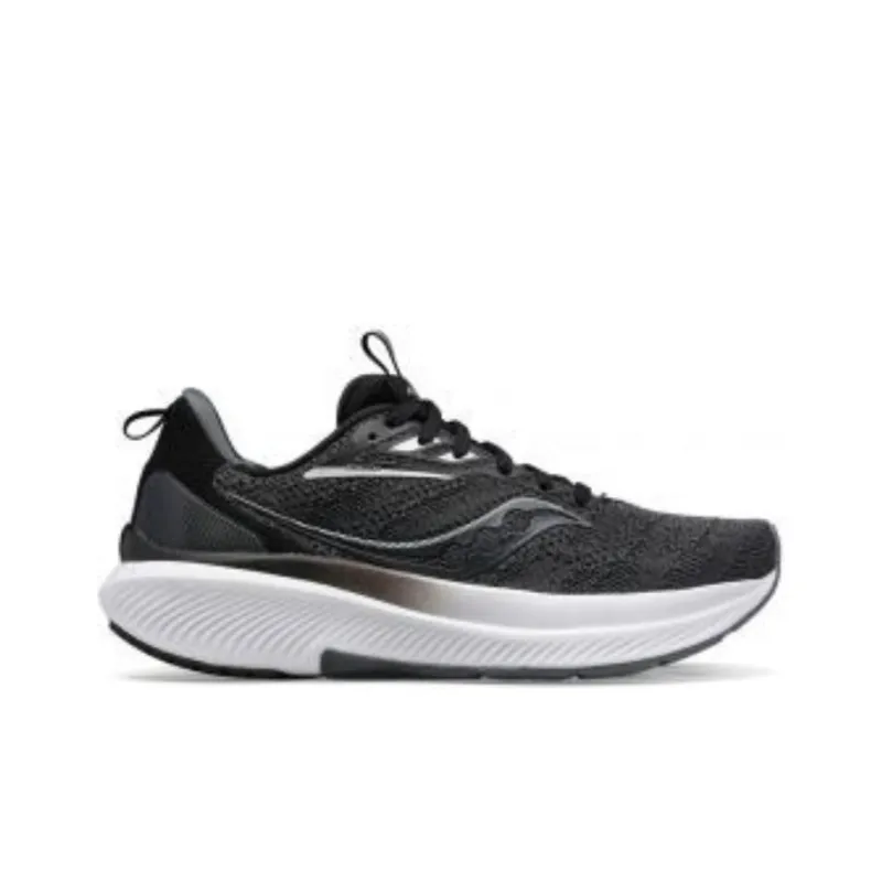 Saucony Women's Echelon 9 Cushioning, Wear Resistant Low Top Running Shoes Women's Black-1