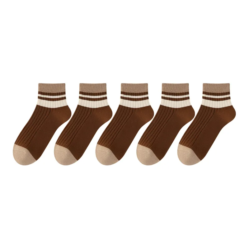 XXLLG Short Socks Women's 5 Pack-11