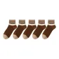 5 Pack, Double White Stripe