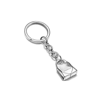 TIFFANY & CO. Keychains Unisex Silver