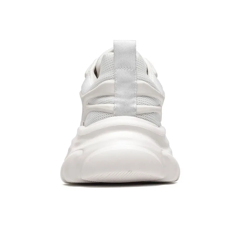 15 MINS Chunky Sneakers Men Low Top White-4
