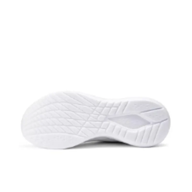 Skechers Slip Resistant And Breathable Low Top Casual Running Shoes Women's White Blue-4