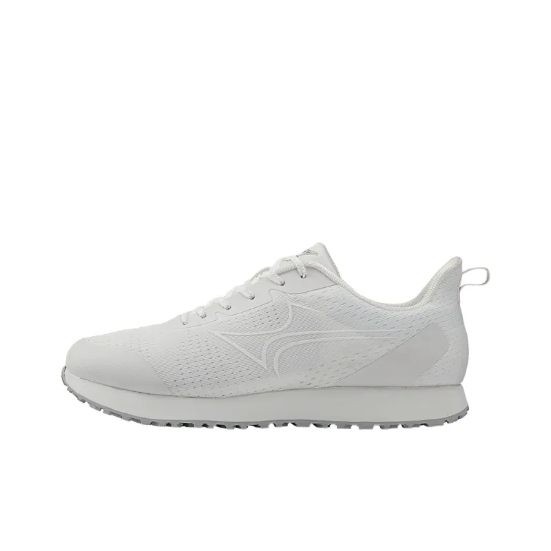 HEALTH Slip Resistant Impact Resistant Low Top Casual Running Shoes Unisex White-0