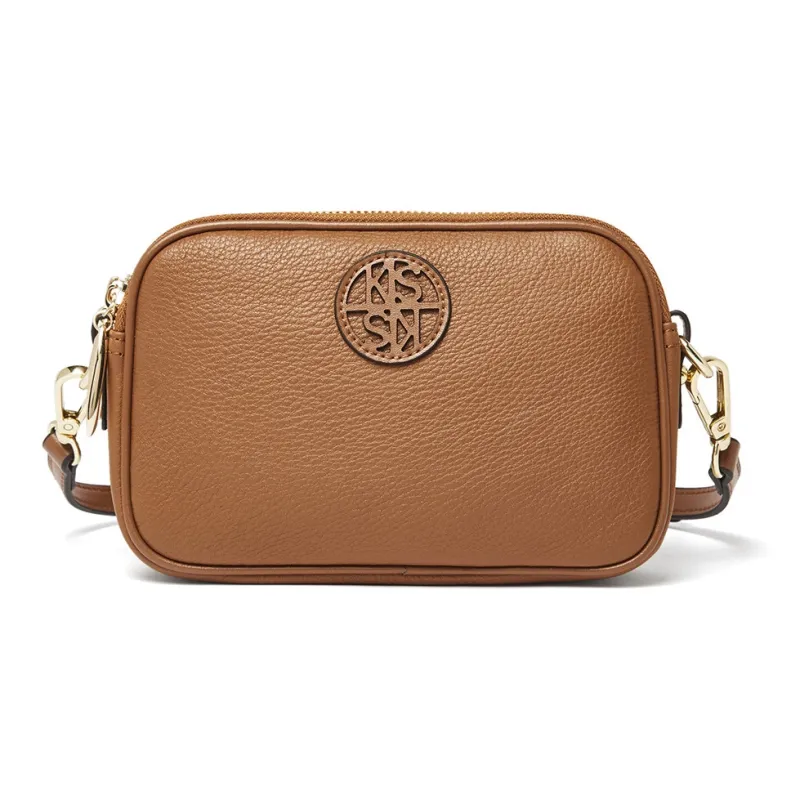 KAISER Cow Leather Crossbody Bag Regular Women's Multicolor-5
