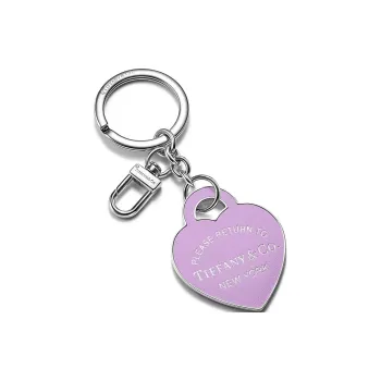 TIFFANY & CO. Keychains Unisex Purple