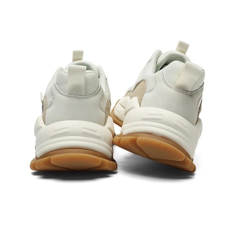 JEEP SPIRIT Chunky Sneakers Men Low Top Light Sandy-3