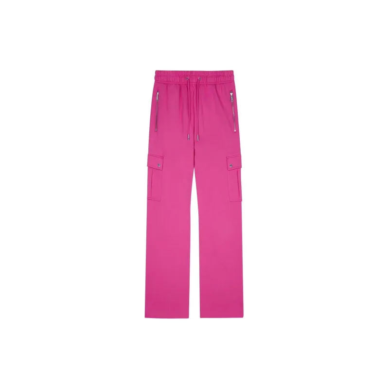 TEAM WANG Cotton Cargo Track Pants-1