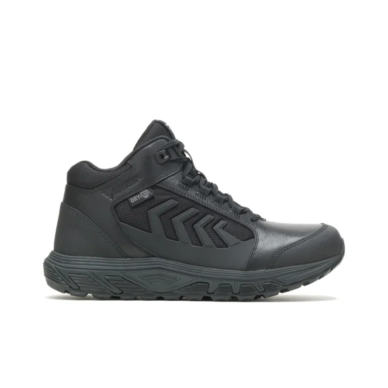 BATES E01044 Rush Cushioning Anti-Slip And Wear-Resistant High-Top Outdoor Shoes Men's Black-1