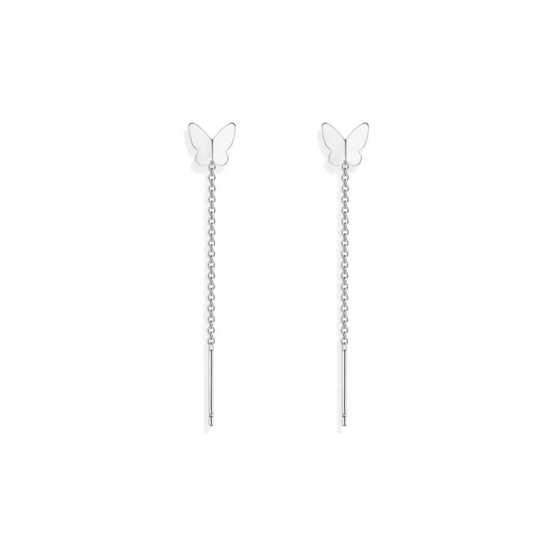 SWEET PLANET 999 Fine Silver Drop Earrings Women's-0