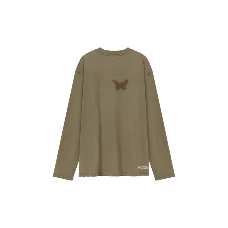 NO ONE ELSE T Shirts Unisex Army Green-1