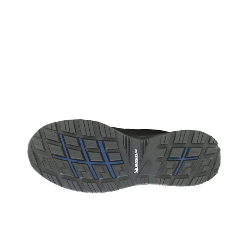 BATES E04100 Cushioned Slip-Resistant Breathable Low-Top Running Shoes Men's Black-3