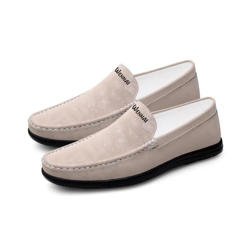 Wen Nai Casual Shoes Men's Ecru-3