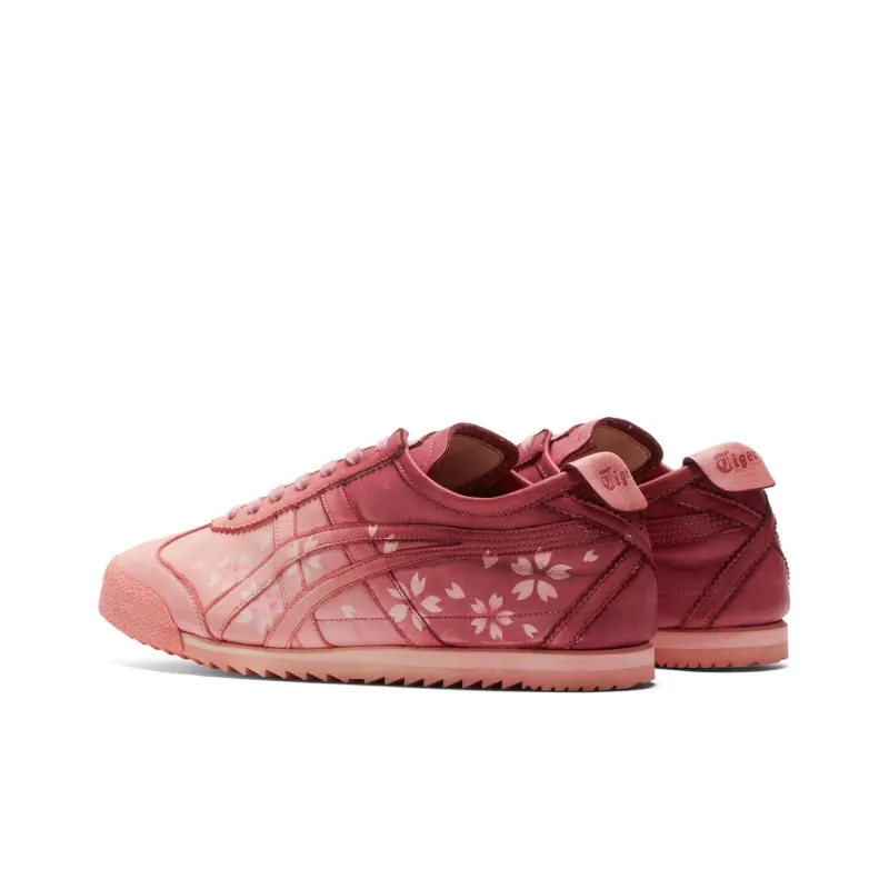 Asics Onitsuka Tiger Mexico 66 Deluxe Nm Ginger Peach Dark Cherry Women's-3