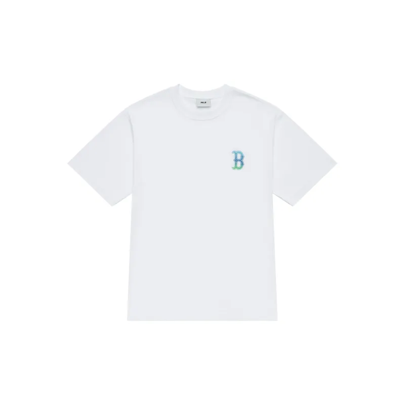 MLB MONOGRAM Reading Collection SS24 T Shirt Unisex Ivory-1