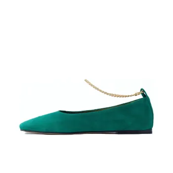 Maria Luca Augusta Casual Single Shoes Women's Emerald Green