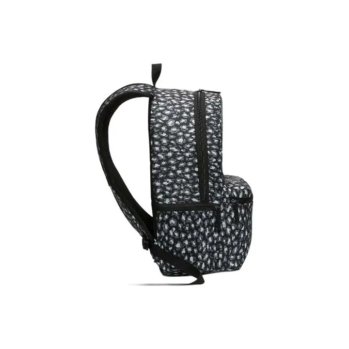 Nike Polyester Backpack Regular Unisex Black & Silver-5