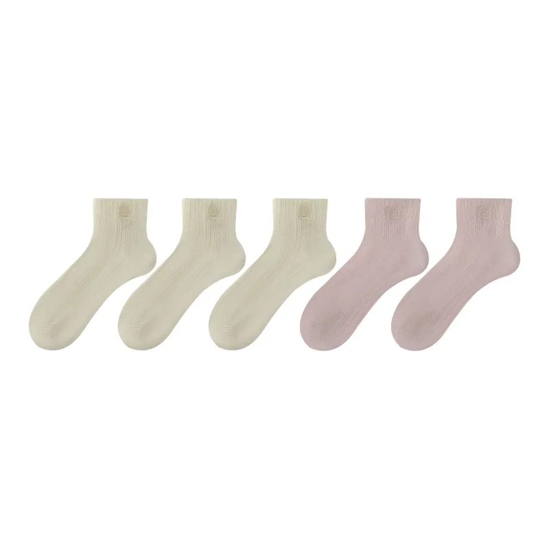XXLLG Ankle Socks Women's 5 Pack-5