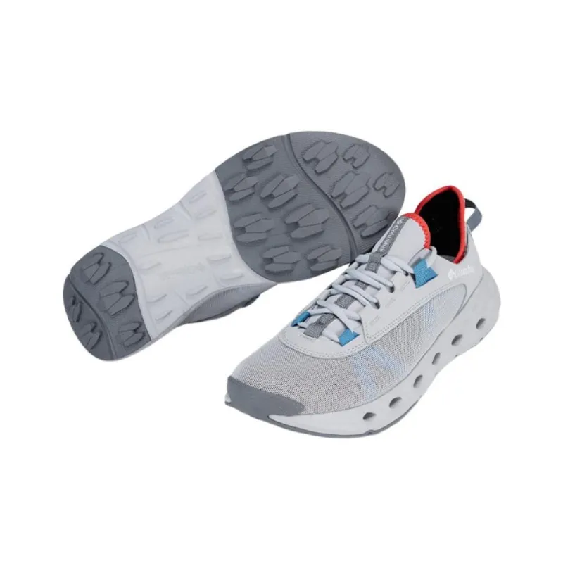 Columbia Drainmaker XTR Cushioned Slip Resistant Low Top Outdoor Shoes Men's Light Gray-3
