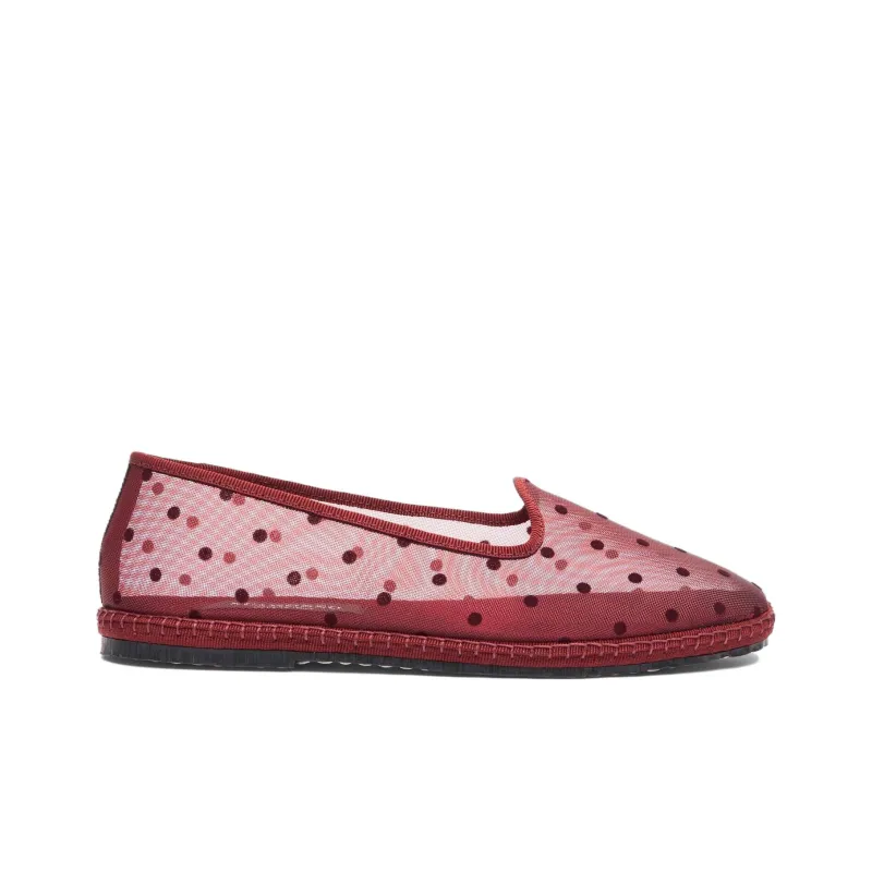 SCAROSSO Valentina Mesh Ballerina Shoes Women's-1