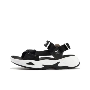 PUMA Traek Lite Beach Sandals Unisex Black White