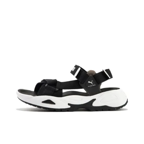 PUMA Traek Lite Beach Sandals Unisex Black White