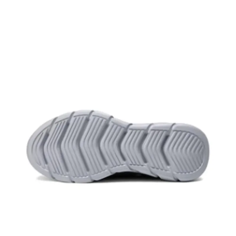 Skechers Go Walk Fle Hands Free Slip Ins Technology Cushioning, Breathable, Quick Dry Low Top Casual Shoes Men's Gray-4