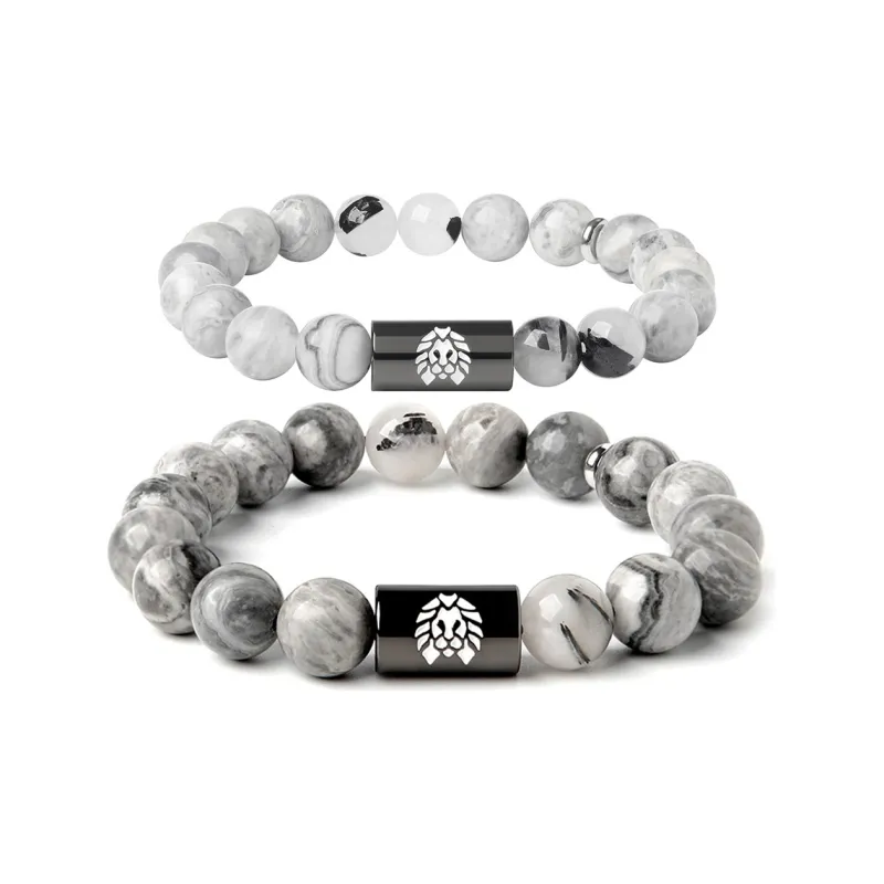 Rastaclat Map Stone Little Lion National Style Bracelet Chain Unisex-10