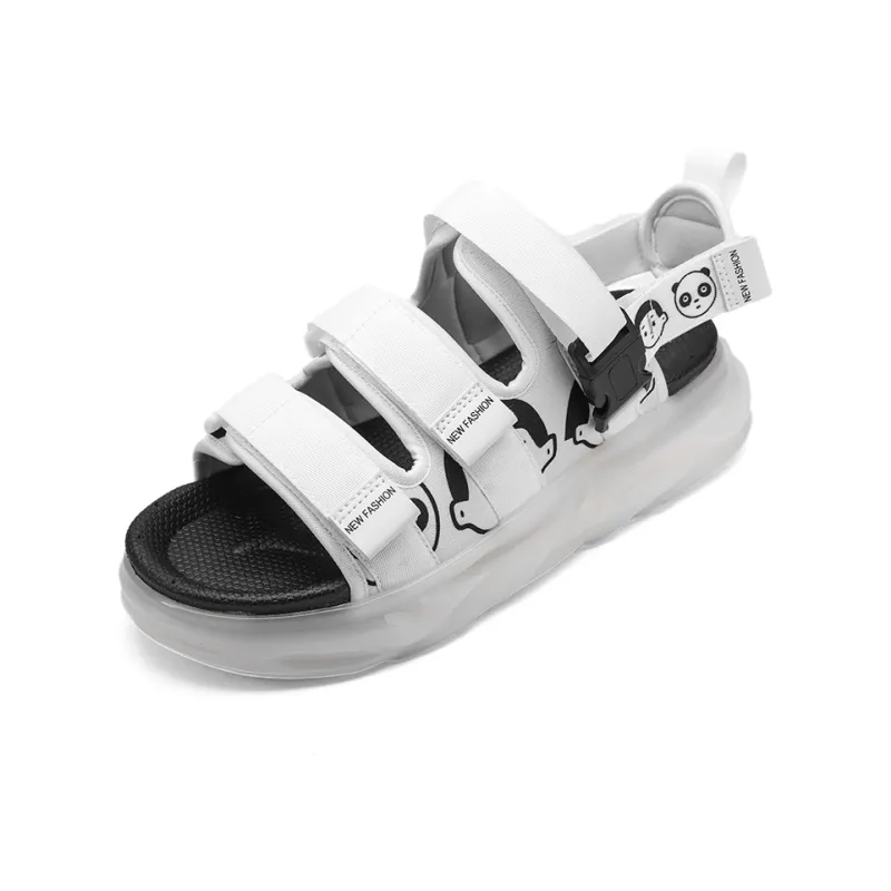 PNKE Beach Sandals Men White, Red, Black, White-15