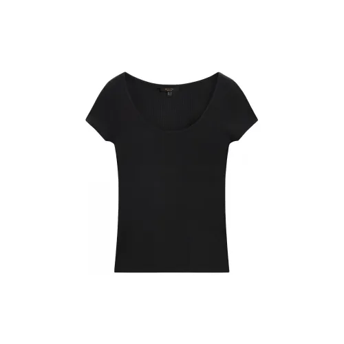 Massimo Dutti T-Shirts Women's Lead Blue