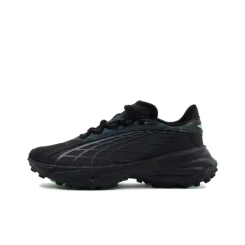 PUMA Spire Case Study Cushioning Anti Slip And Wear Resistant Low Top Casual Shoes Men's Black
