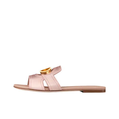 DIOR 30 Montaigne Slide Slippers Women's Pink