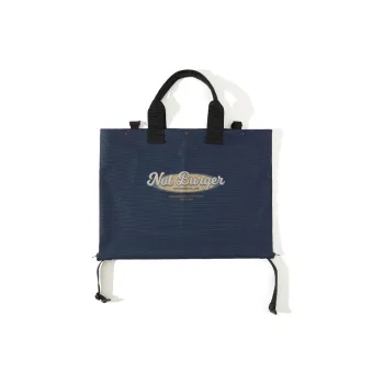 NOTHOMME Polyester Tote Bag, Shoulder Bag Unisex Navy Blue