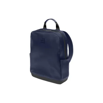 MOLESKINE Polyurethane Backpack Medium Size Unisex Blue