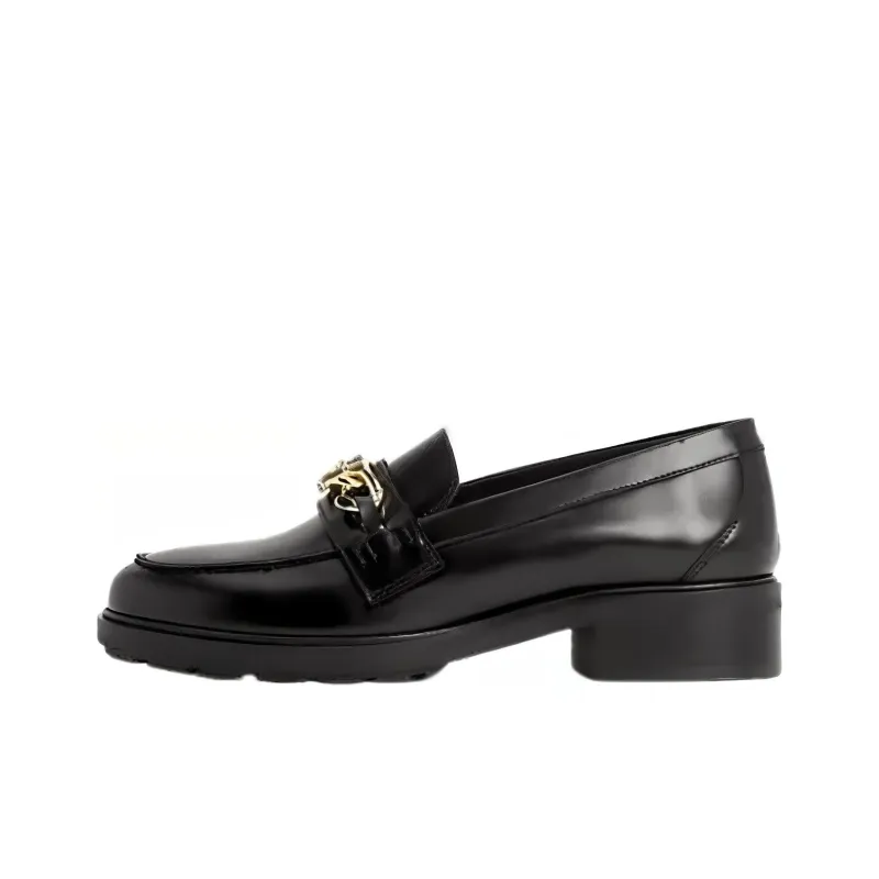 Tommy Hilfiger 30mm Chain-trim Leather Loafers-0