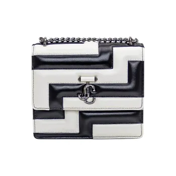 Jimmy Choo Avenue Quad Quilted Shoulder Bag