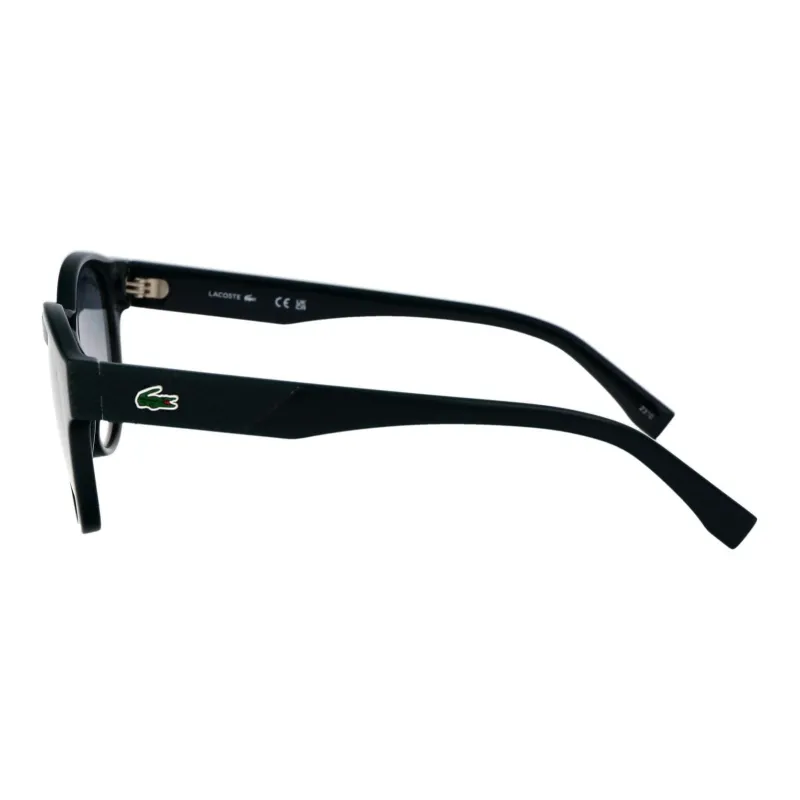 LACOSTE Acetate Cat Eye Sunglasses Men's Black-2