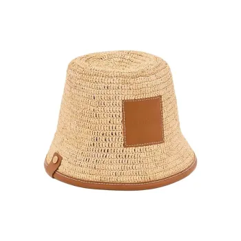 Jacquemus Raffia Bucket Hat