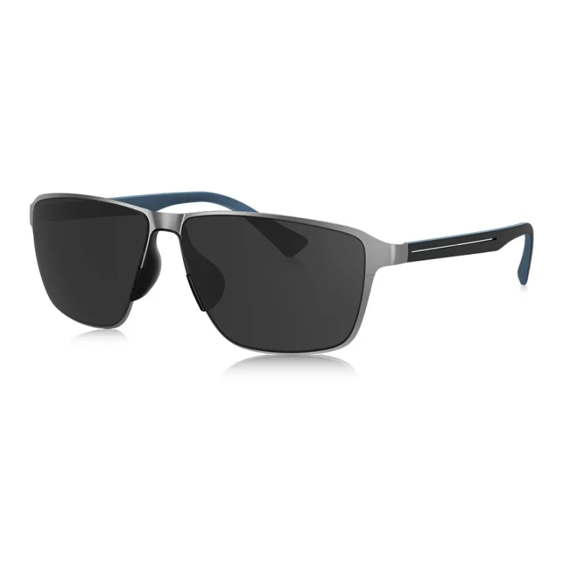 PARIM Stainless Steel Square Sunglasses Men's-6