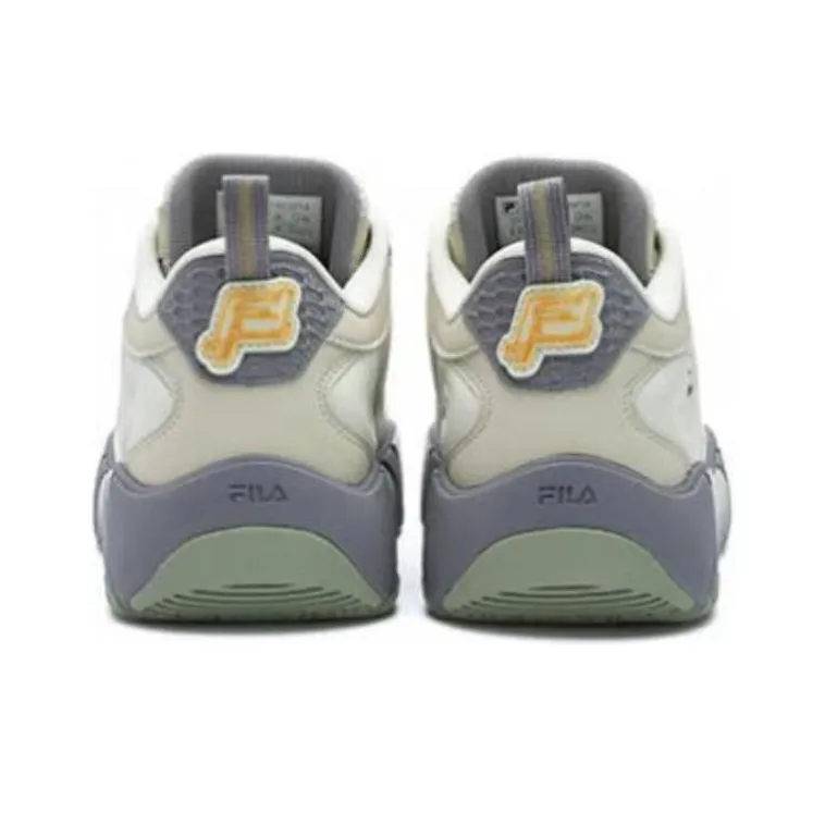 FILA MELT Slip Resistant Cushioning Wear Resistant Balance Low Top Skateboard Shoes Women's Gray-4