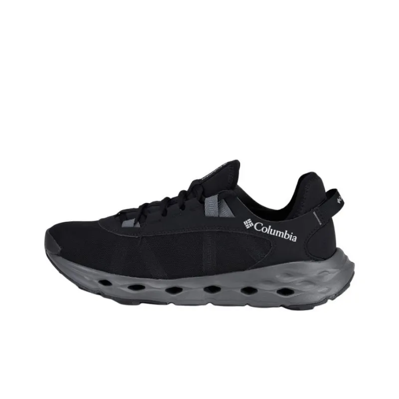 Columbia Drainmaker XTR Cushioned Slip Resistant Low Top Outdoor Shoes Men's Black-0