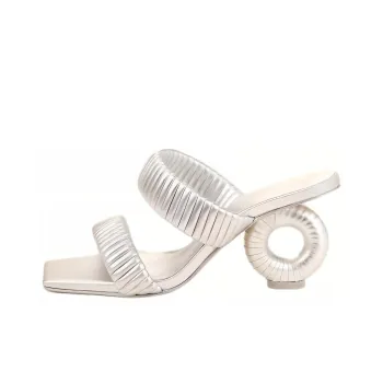 Cult Gaia Valence 90mm Leather Sandals