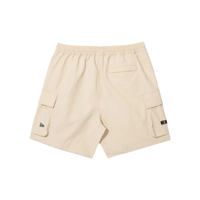 New Era Cargo Shorts Unisex Beige-1