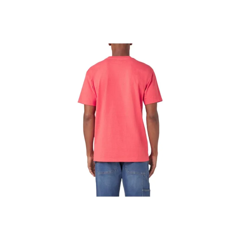 Dickies Heavyweight Heathered Short Sleeve Pocket T-Shirt T-Shirt Men's Pink-1