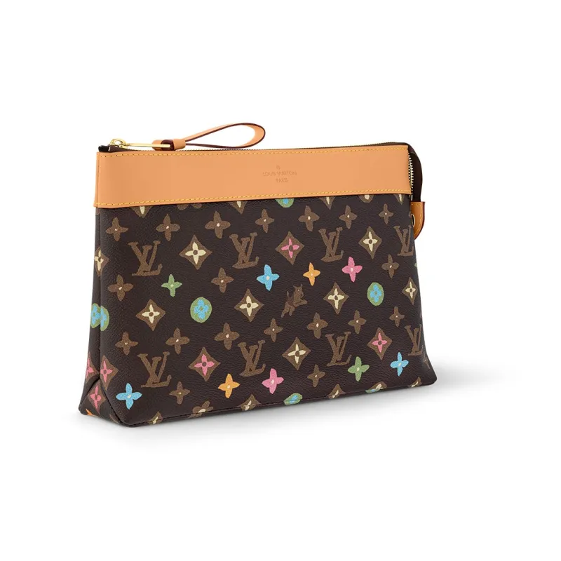 LOUIS VUITTON By Tyler The Creator Pochette Voyage Souple Chocolate Craggy Monogram-1