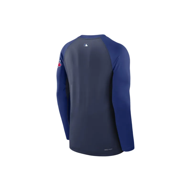 Nike Toronto Blue Jays Authentic Collection Game Time T-Shirt Men's Marine Blue-1