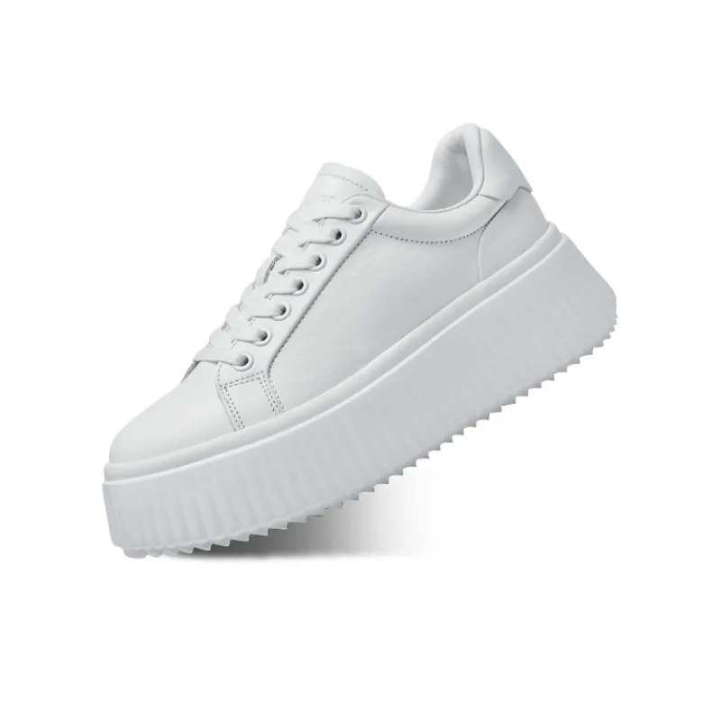 CHERYKALLY Height Increasing Lightweight Low-Top Skateboard Shoes 6cm Women's-5