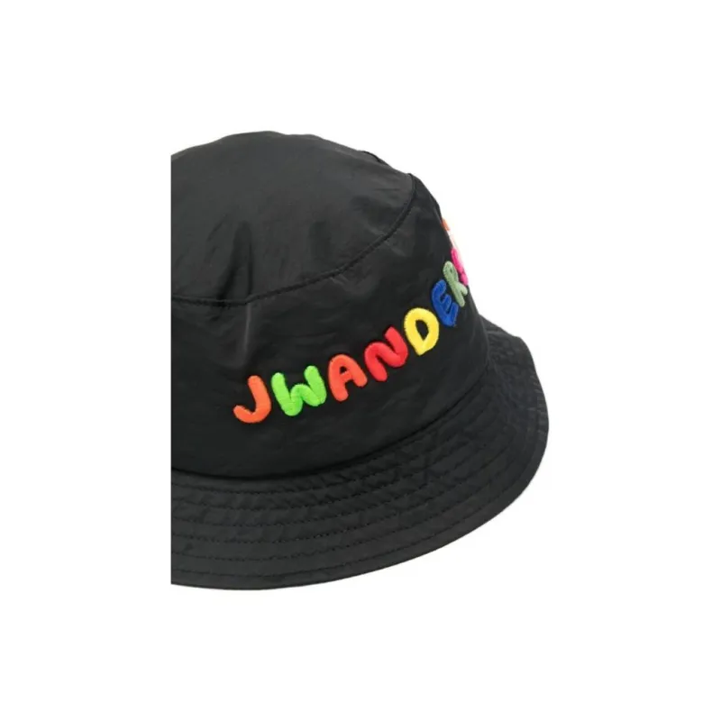 JW Anderson Logo Embroidered Bucket Hat-3