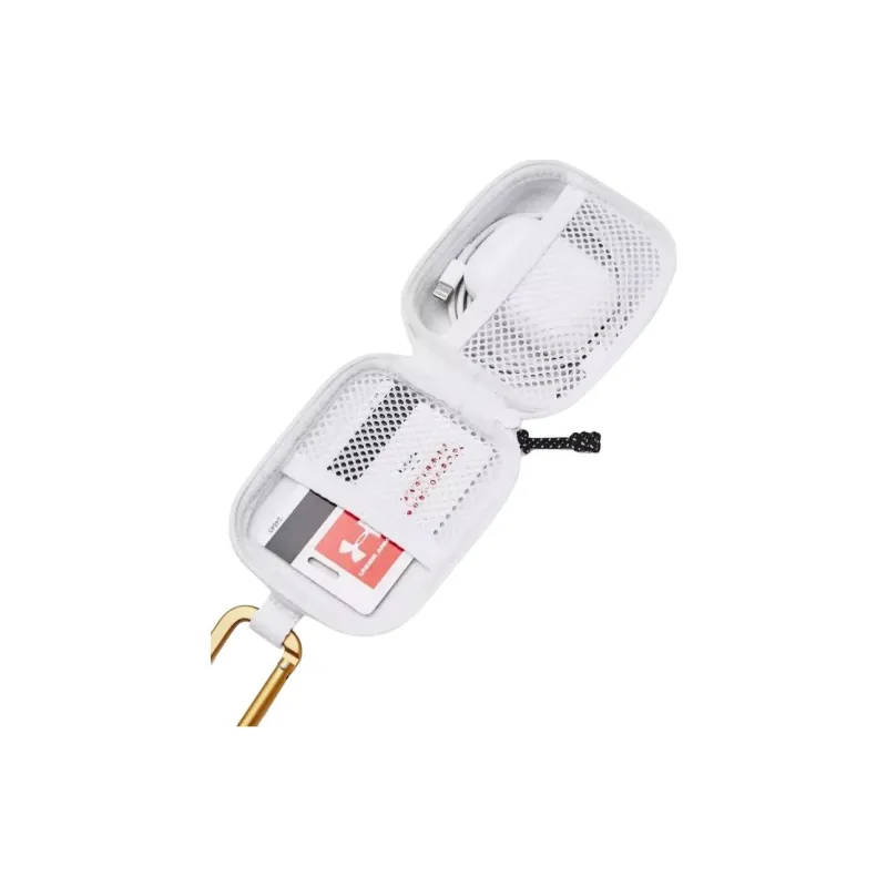 Under Armour Polyester Bag Charm Coin Purse Mini Unisex White-2