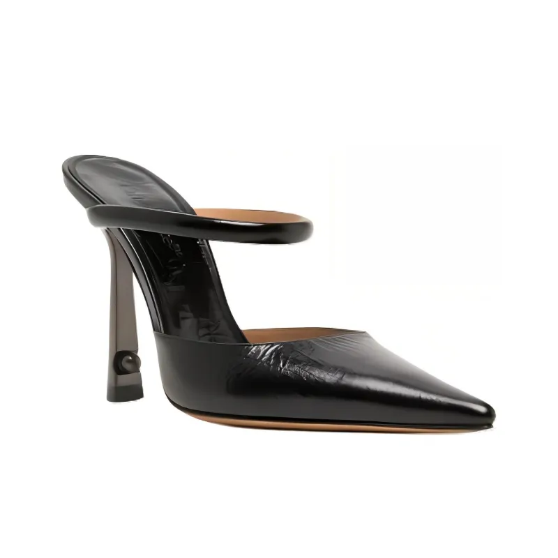 OFF-WHITE Lollipop 110mm Patent-leather Mules-2